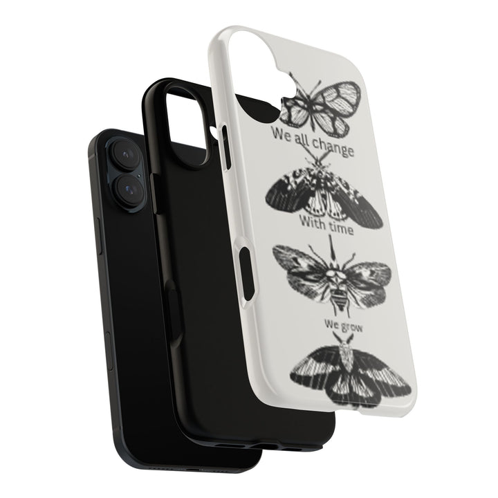 Inspirational Phone Case - We All Change With Time - Tough Cases for Nature Lovers