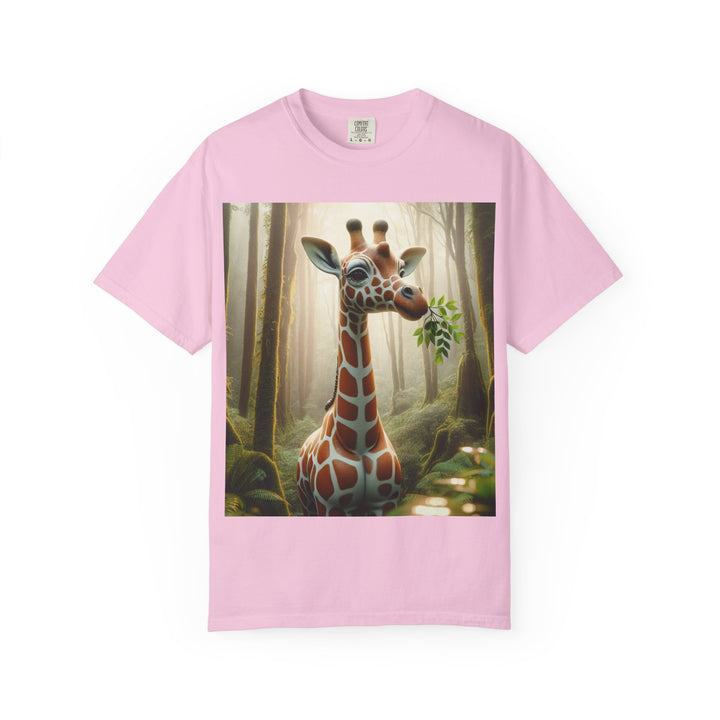 Playful Giraffe Unisex T-Shirt - Nature-Inspired Graphic Tee