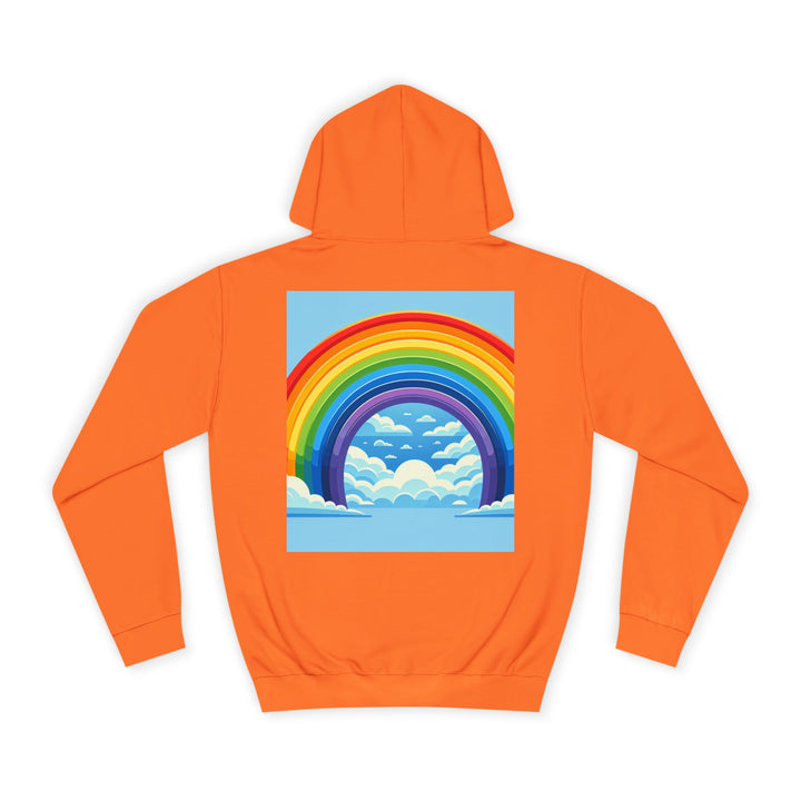Unisex Love is Love Hoodie - Rainbow College Sweatshirt for Pride, LGBTQ+, Everyday Wear, Gift, Casual Style
