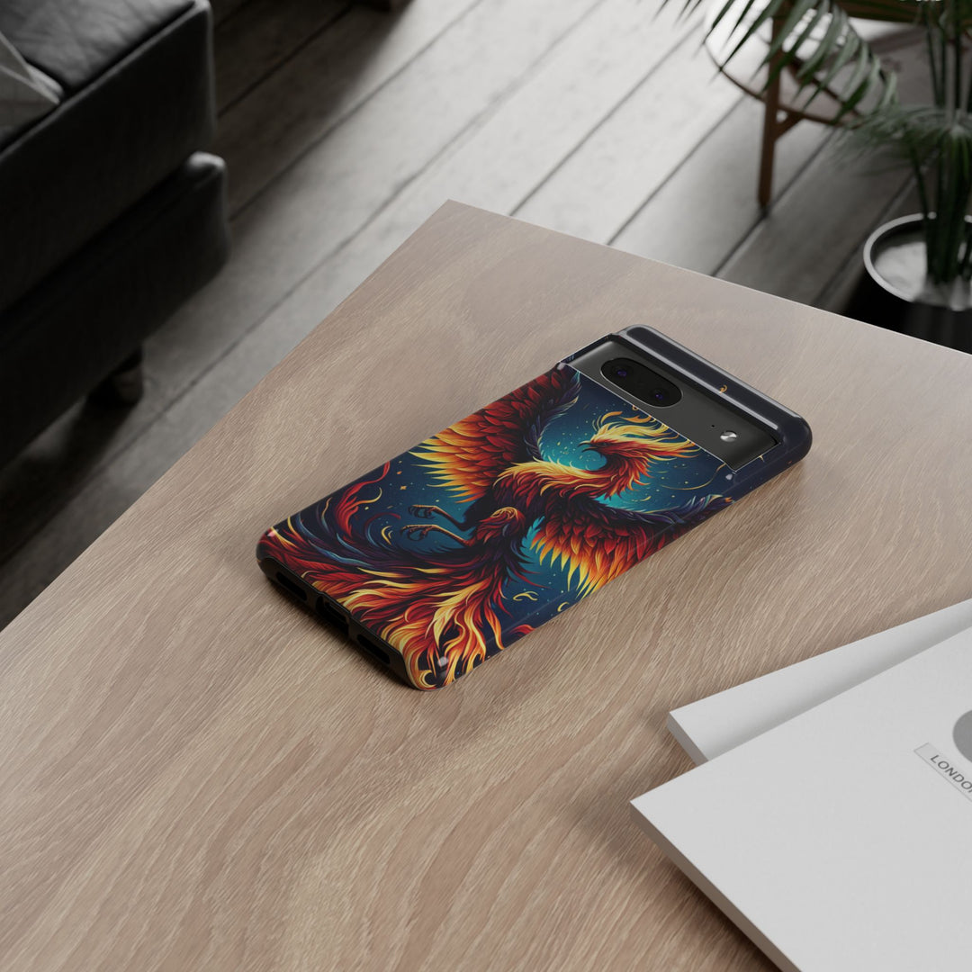 Phoenix Tough Cases - Bold Protective Phone Case with Colorful Firebird Design