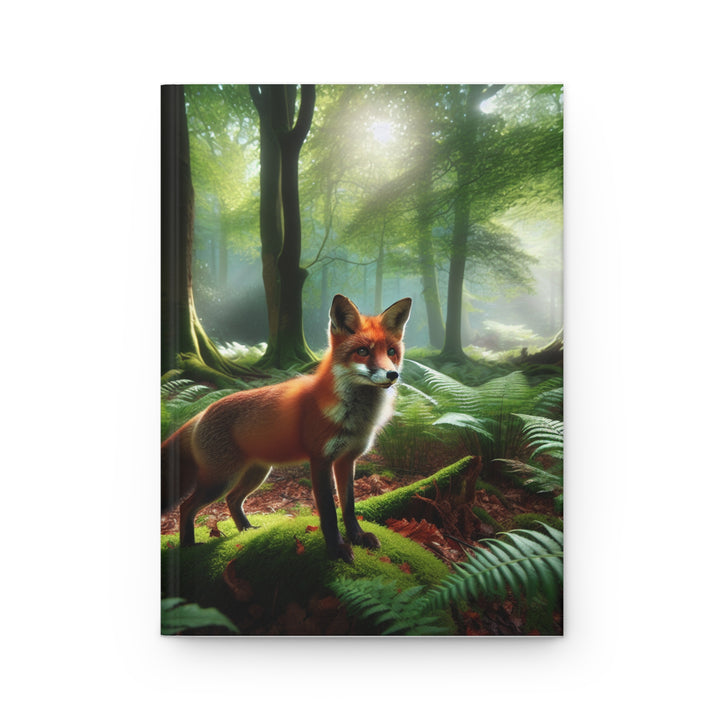 Nature-Inspired Hardcover Journal | Fox Design | Perfect for Nature Lovers & Writers