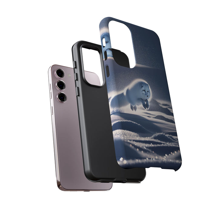 Cute Arctic Fox Phone Case – Tough Protective Cover for Animal Lovers
