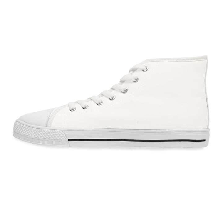 Women&#039;s High Top Sneakers with Butterfly Design - Inspire Your Style