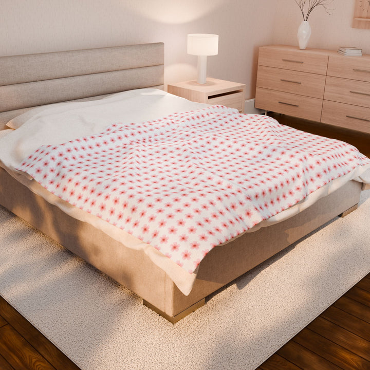 Cozy Velveteen Plush Blanket - Soft & Warm for All Seasons