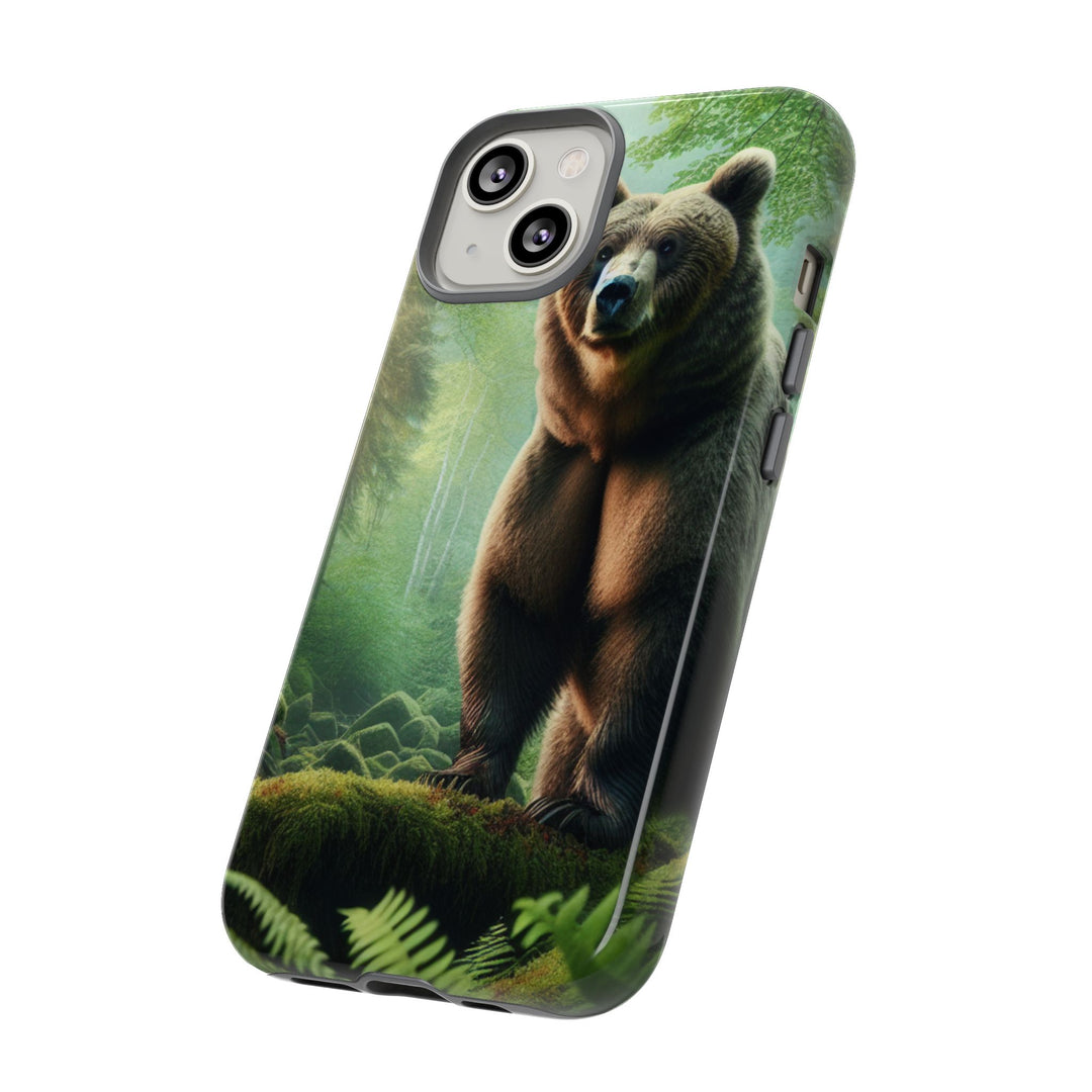 Wildlife Phone Case - Tough Bear Design for Nature Lovers
