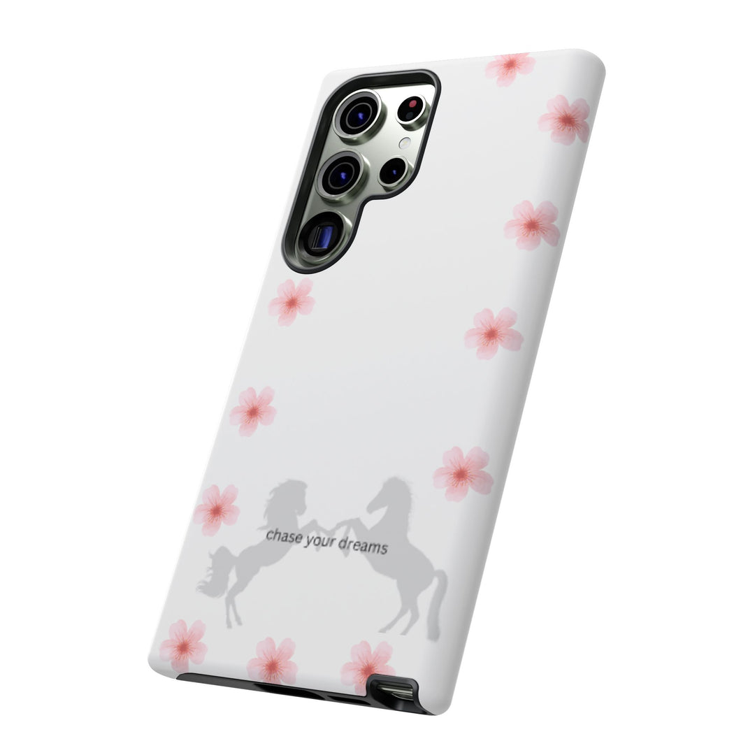 Chase Your Dreams Floral Phone Case