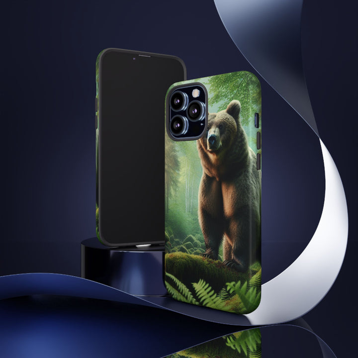 Wildlife Phone Case - Tough Bear Design for Nature Lovers