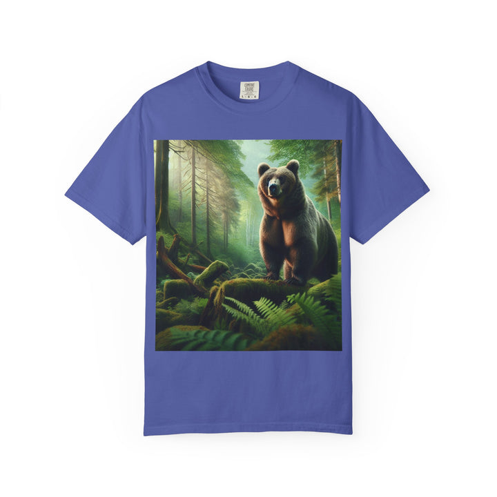 Nature-Inspired Unisex Bear Graphic Tee - Ideal for Outdoor Enthusiasts