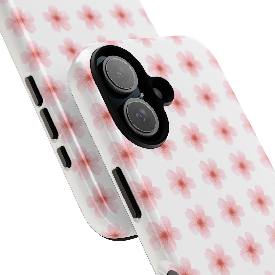 Cherry Blossom Tough Phone Case - Floral Design for Spring & Summer