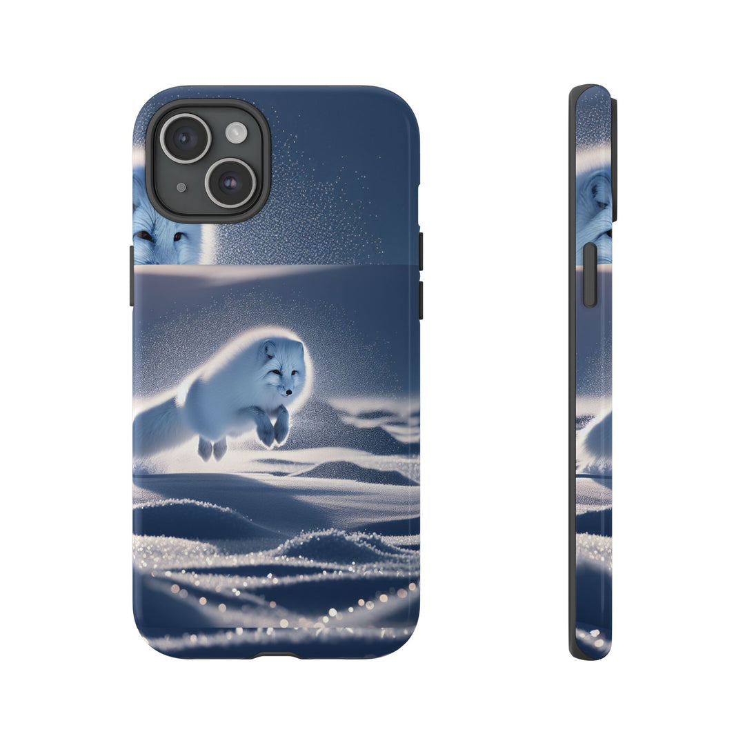 Cute Arctic Fox Phone Case – Tough Protective Cover for Animal Lovers