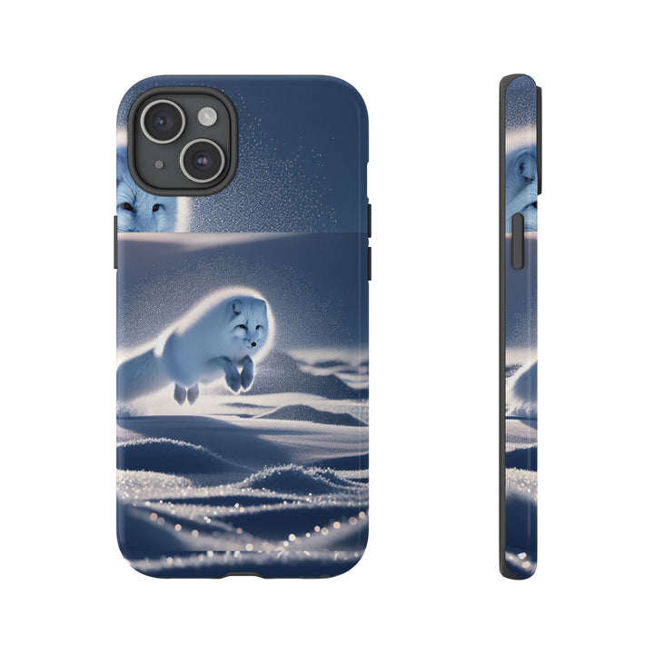 Cute Arctic Fox Phone Case – Tough Protective Cover for Animal Lovers
