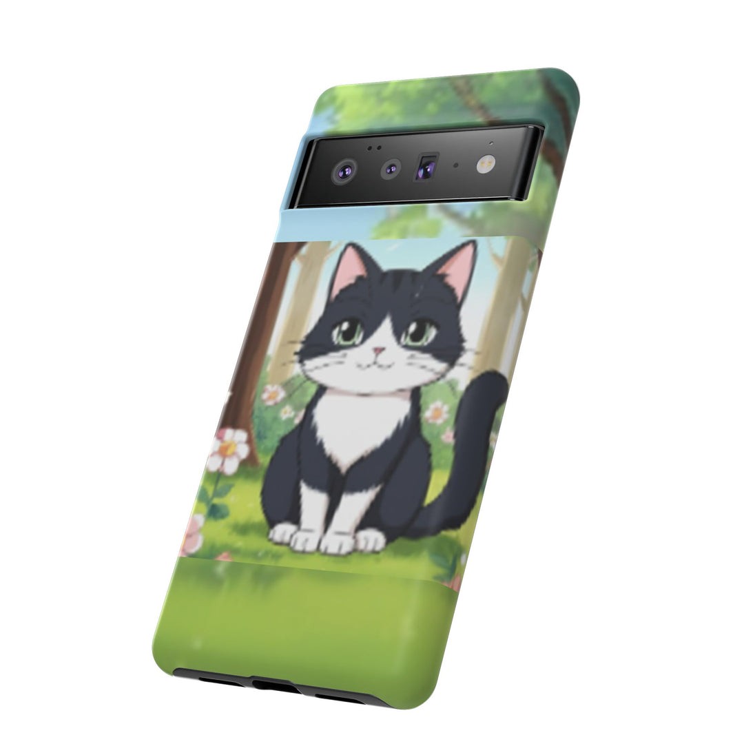 Cute Ai Cat Phone Case - Tough Cases for Animal Lovers