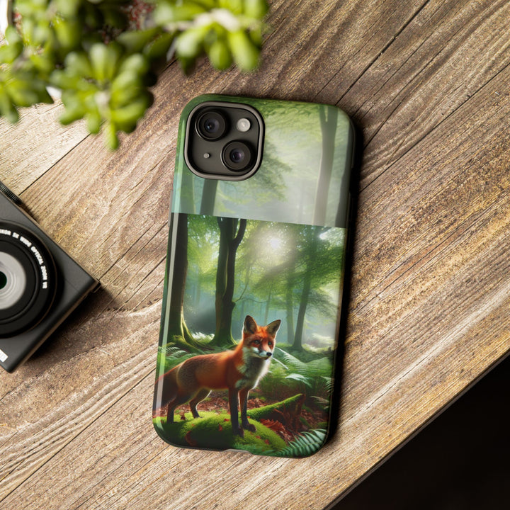 Nature-Inspired Tough Case with Fox Design