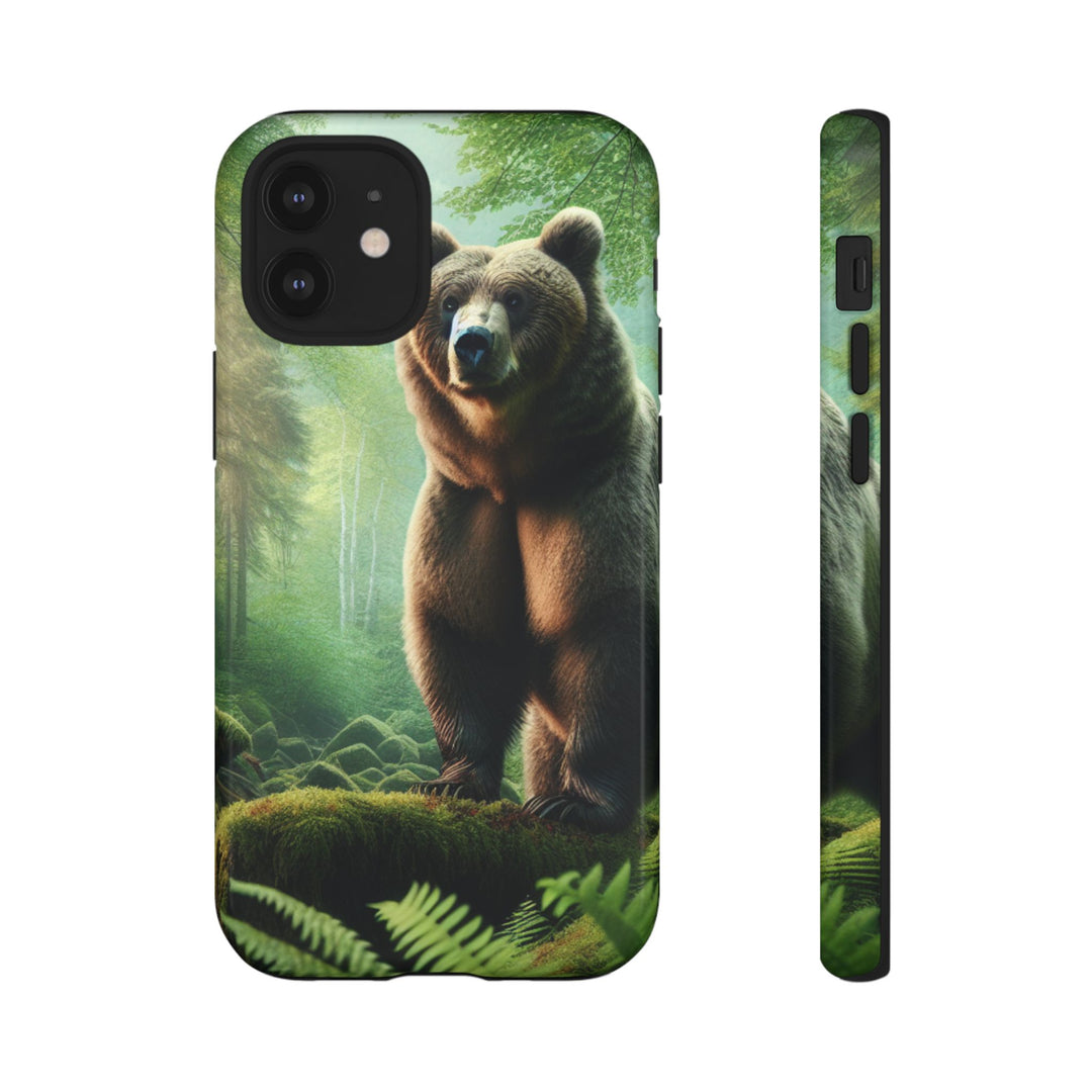 Wildlife Phone Case - Tough Bear Design for Nature Lovers