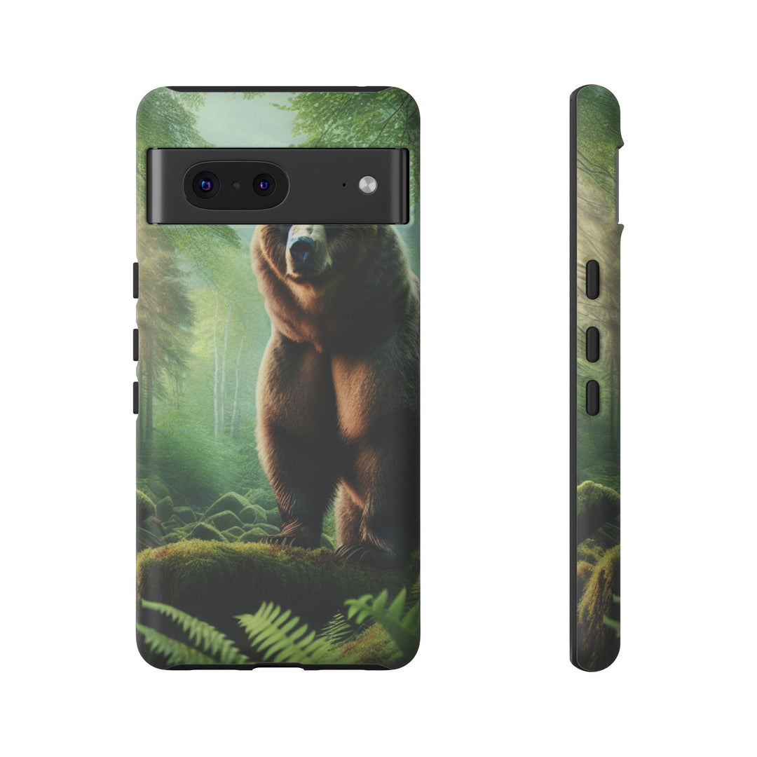 Wildlife Phone Case - Tough Bear Design for Nature Lovers