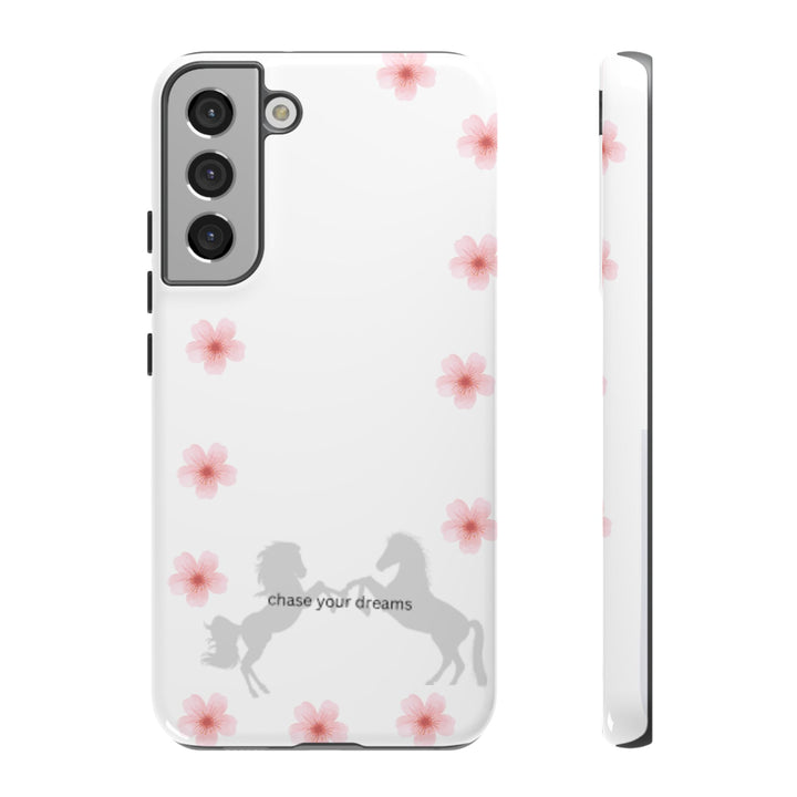 Chase Your Dreams Floral Phone Case