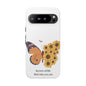 Butterfly & Sunflower Phone Case - "Secrets of Life" Design