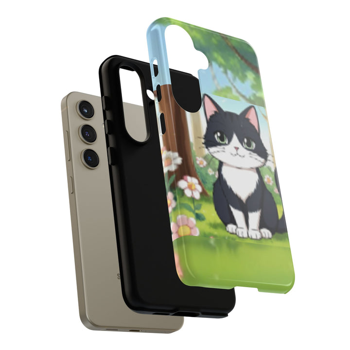 Cute Ai Cat Phone Case - Tough Cases for Animal Lovers