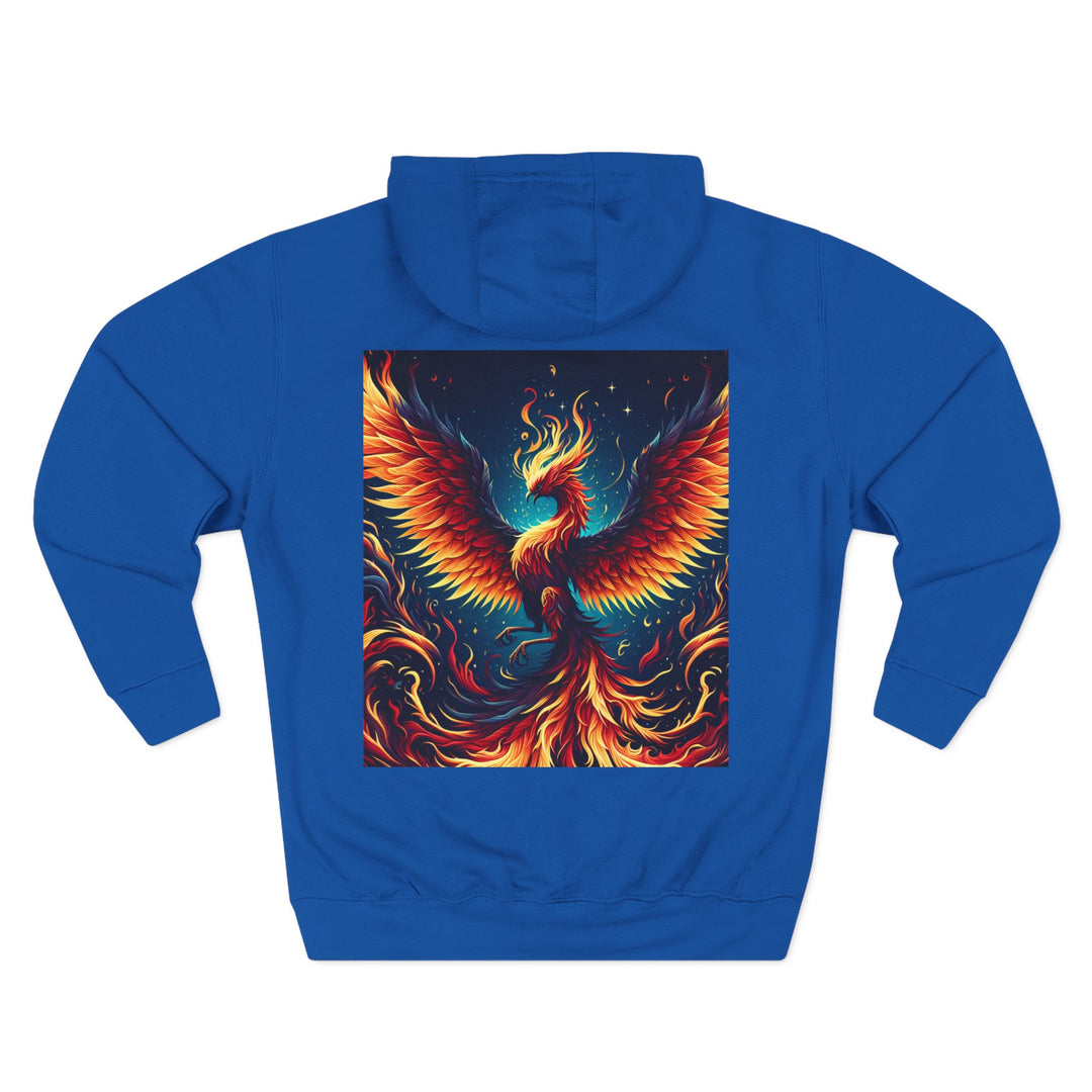 Three-Panel Fleece Hoodie