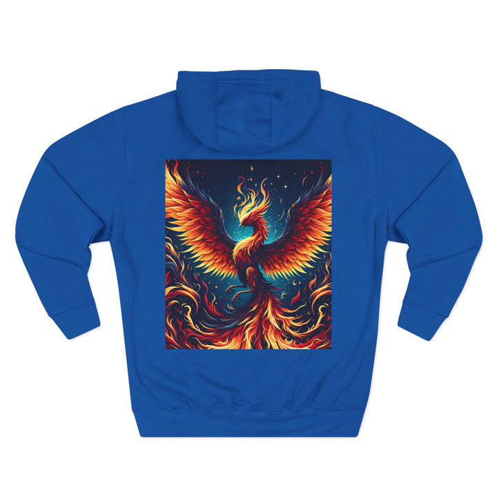 Three-Panel Fleece Hoodie