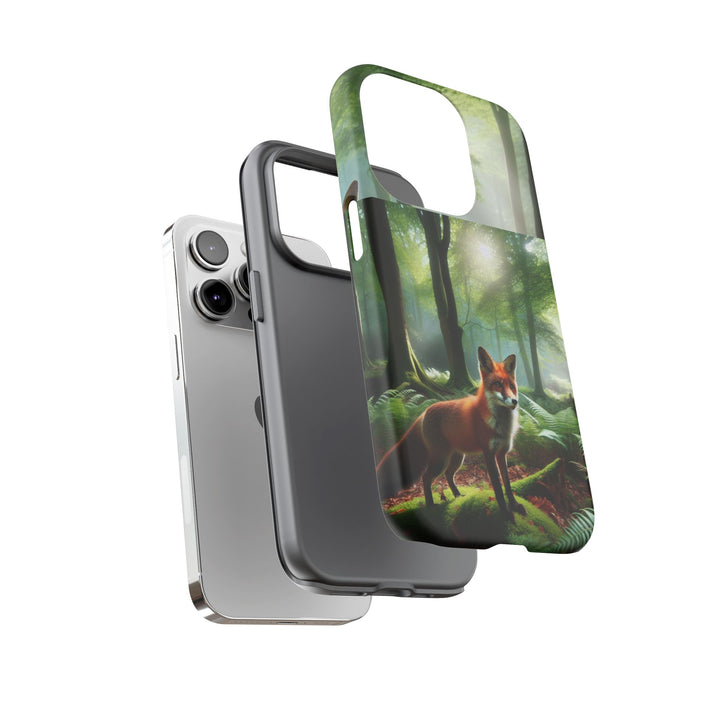 Nature-Inspired Tough Case with Fox Design