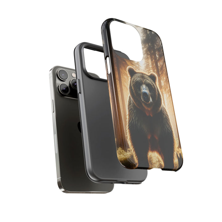 Wildlife Phone Case - Tough Cases with Bear Design, Nature Lover Gift, Animal-Themed Accessories, Eco-Friendly Tech Protection