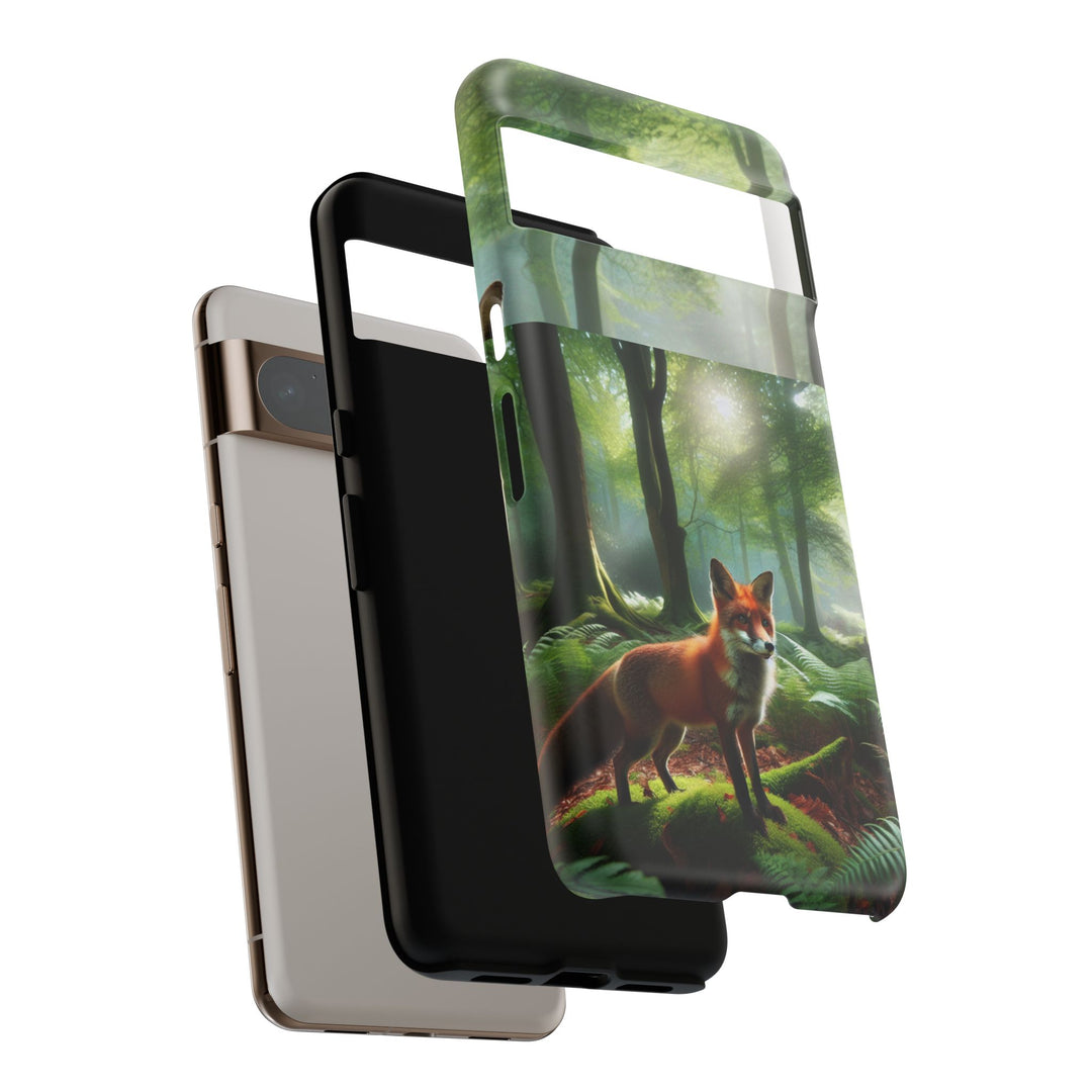 Nature-Inspired Tough Case with Fox Design