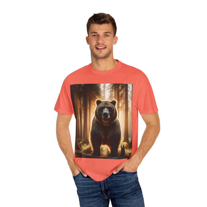 Nature-Inspired Bear Graphic Unisex T-Shirt