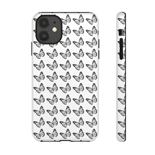 Butterfly Phone Case - Elegant Tough Case for Nature Lovers