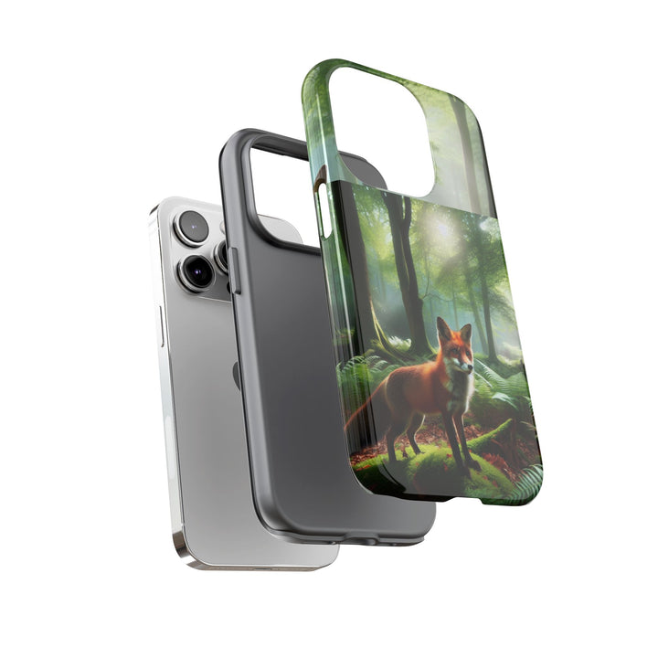 Nature-Inspired Tough Case with Fox Design