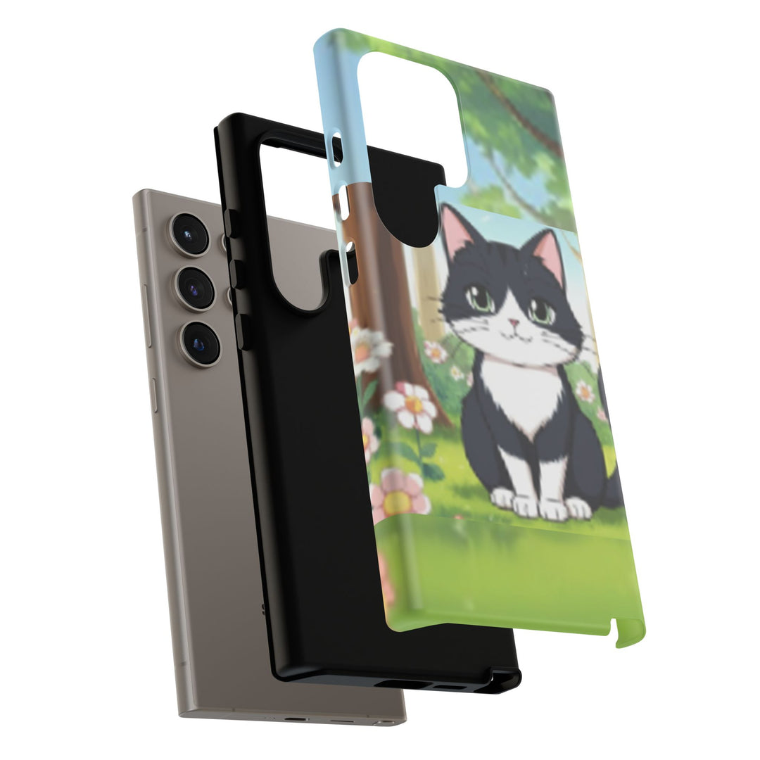 Cute Ai Cat Phone Case - Tough Cases for Animal Lovers