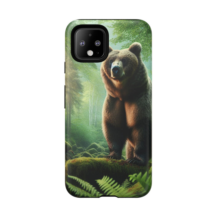 Wildlife Phone Case - Tough Bear Design for Nature Lovers