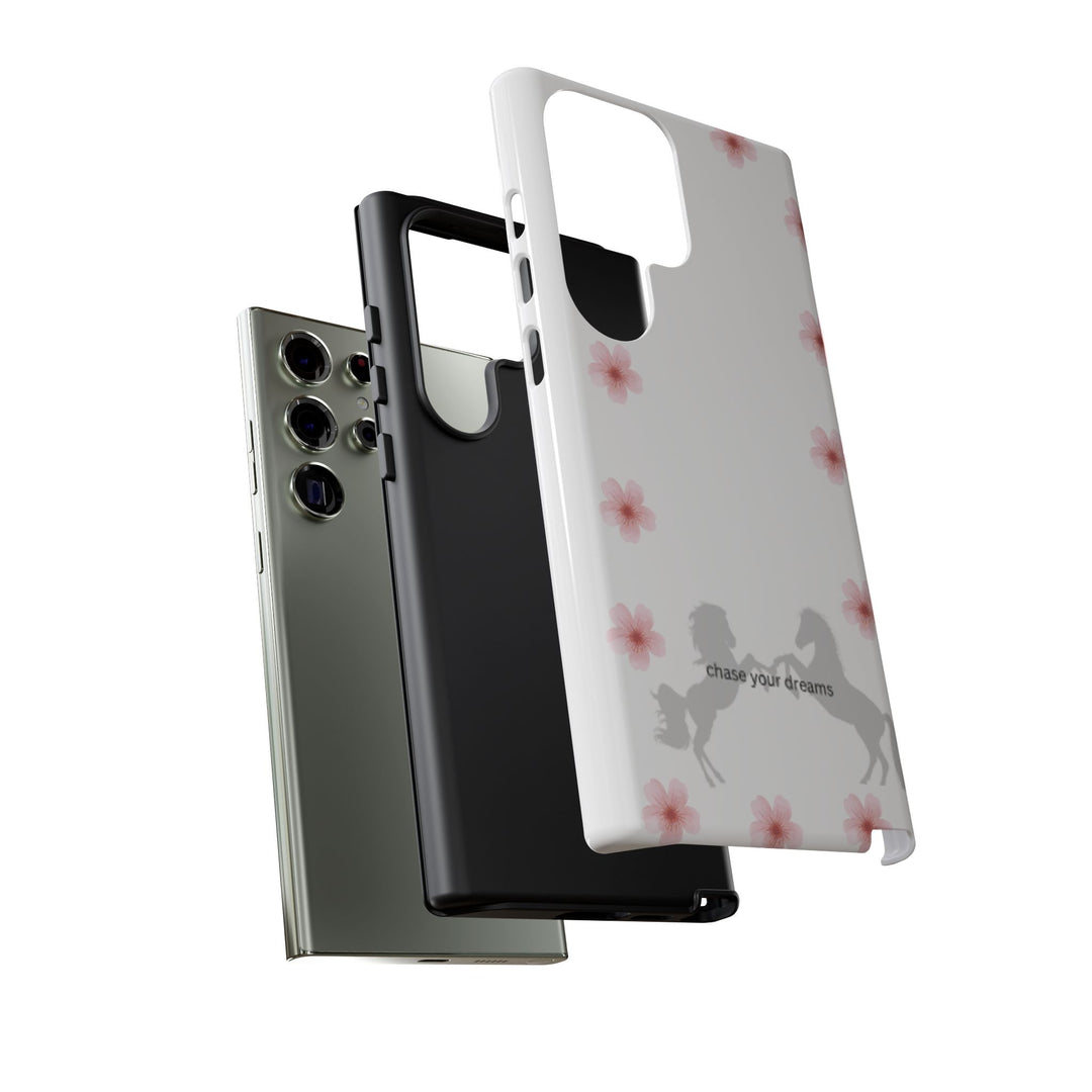 Chase Your Dreams Floral Phone Case