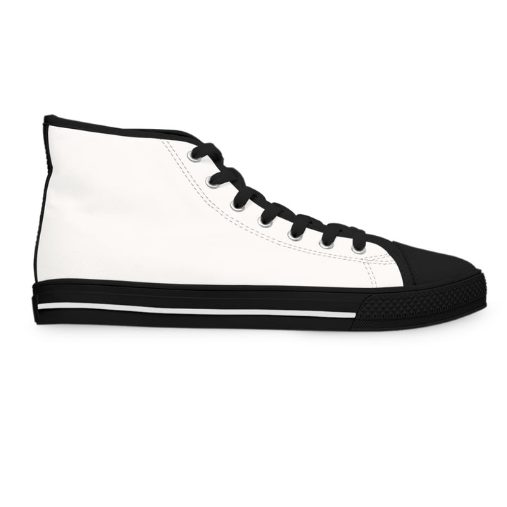 Women&#039;s High Top Sneakers with Butterfly Design - Inspire Your Style