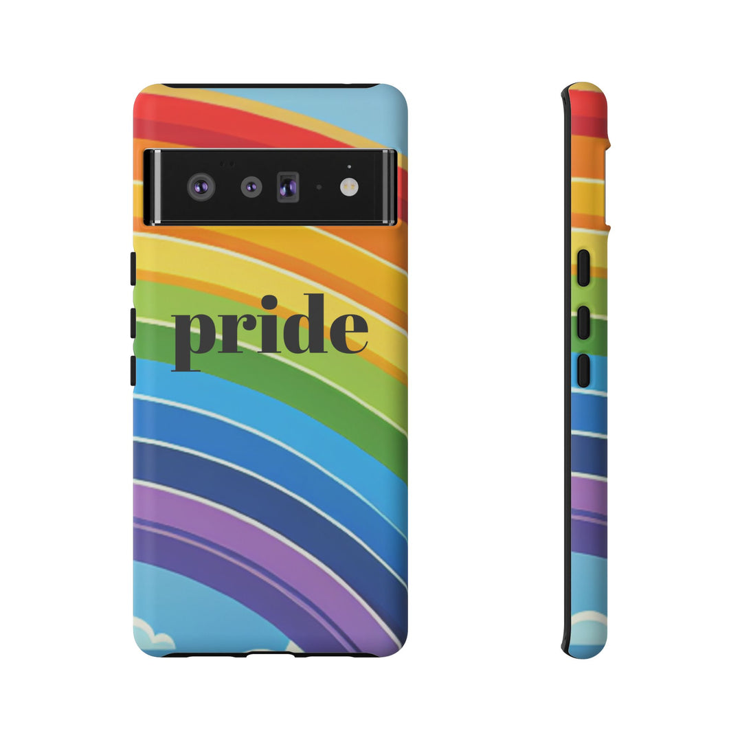 Pride Phone Case - Rainbow Gradient, LGBTQ+ Accessory, Colorful Phone Cover, Unique Gift for Pride Month, Phone Protection