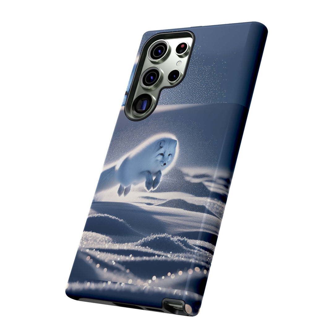 Cute Arctic Fox Phone Case – Tough Protective Cover for Animal Lovers