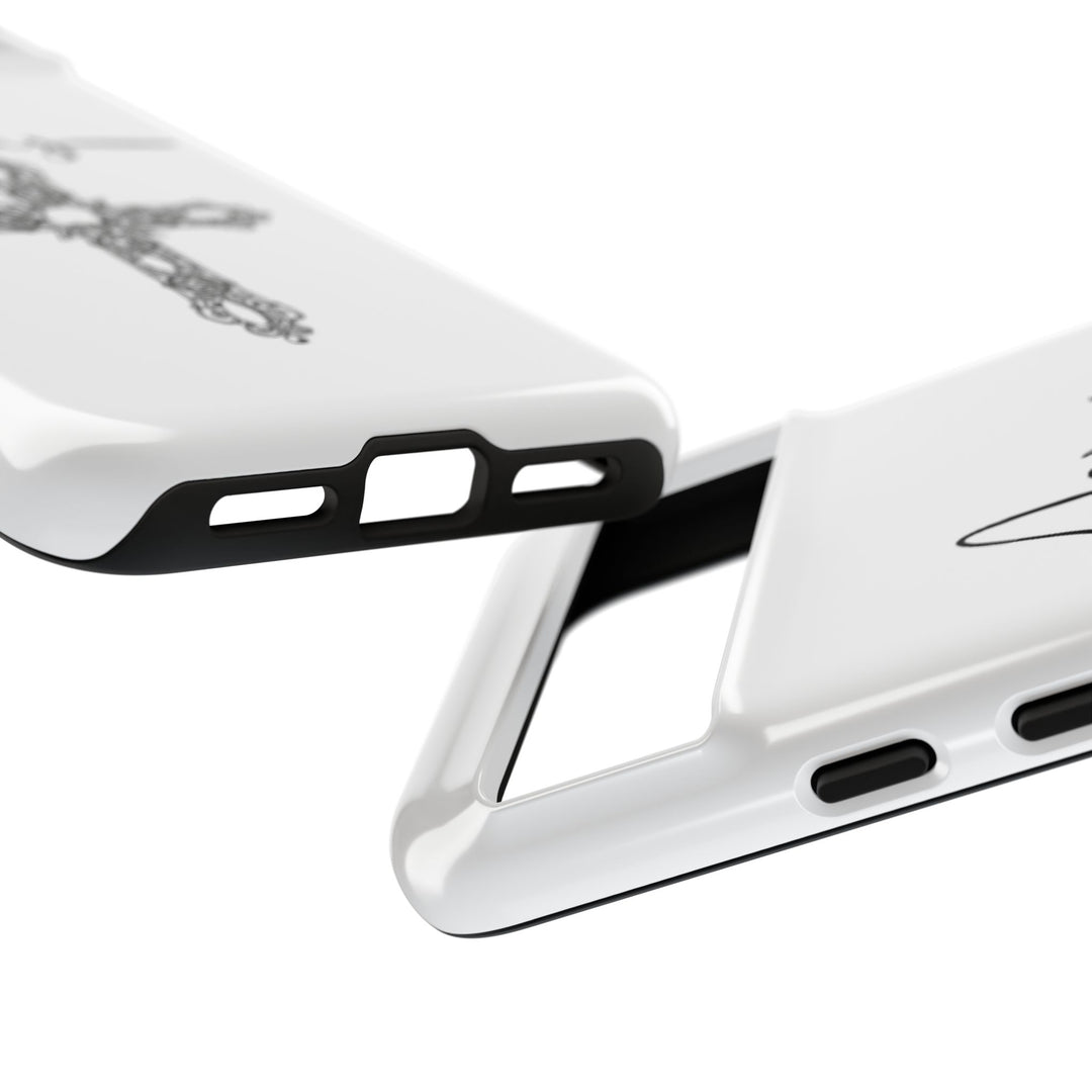 Stylish Tough Case with Jesus Design - Faith-Inspired Phone Cover, Christian Gift, Custom Phone Accessory, Unique Cell Phone Case
