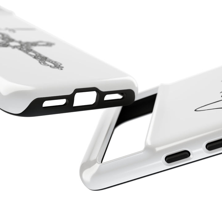 Stylish Tough Case with Jesus Design - Faith-Inspired Phone Cover, Christian Gift, Custom Phone Accessory, Unique Cell Phone Case