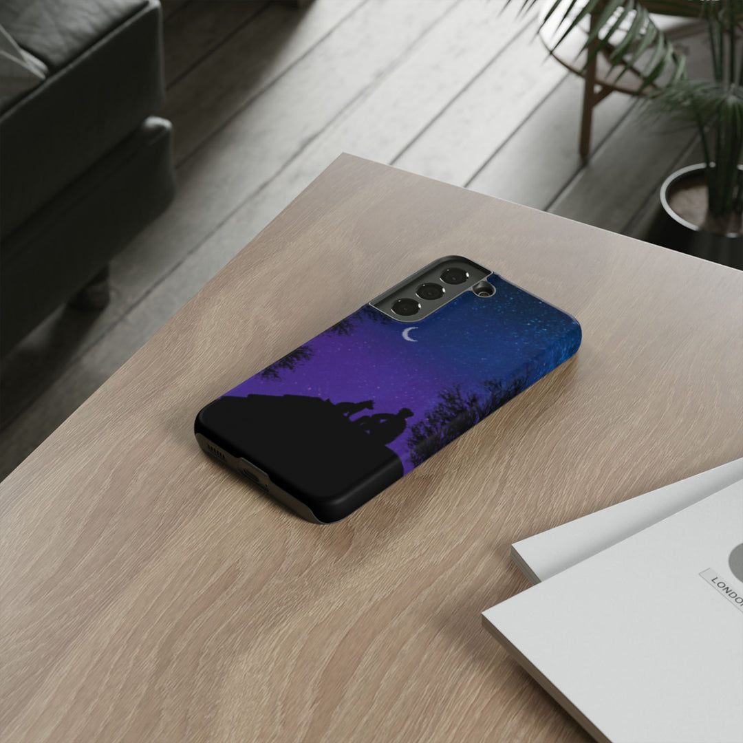 Starry Night Phone Case for Dog Lovers