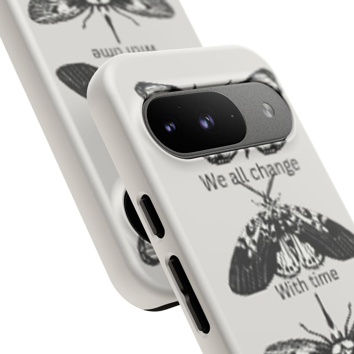 Inspirational Phone Case - We All Change With Time - Tough Cases for Nature Lovers