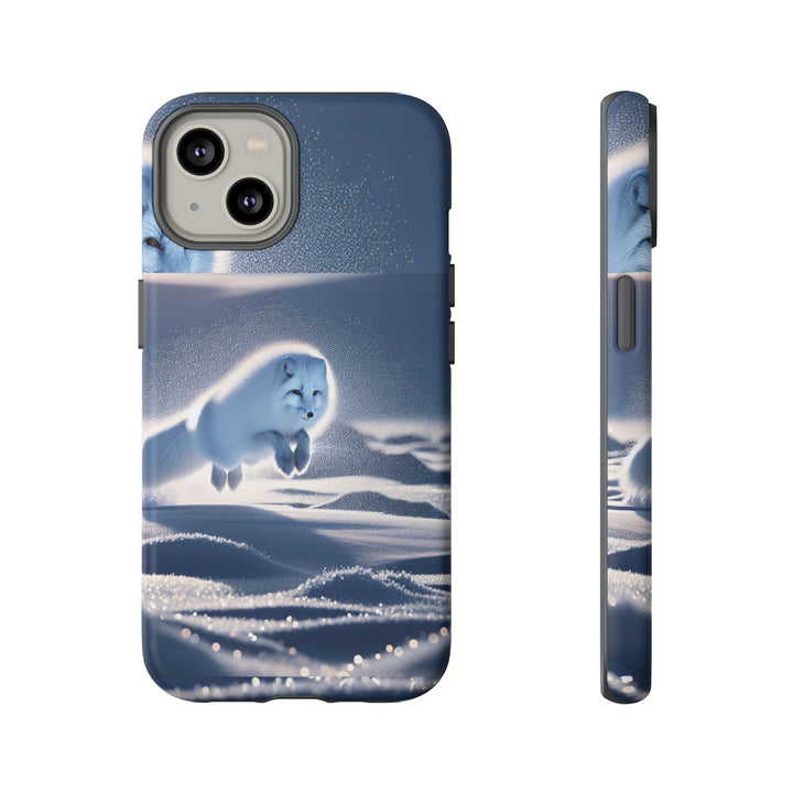 Cute Arctic Fox Phone Case – Tough Protective Cover for Animal Lovers