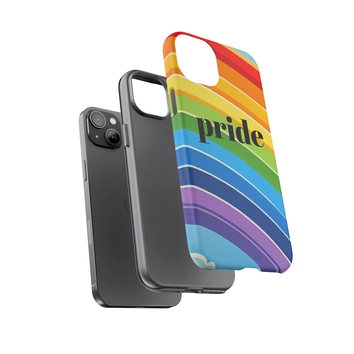 Pride Phone Case - Rainbow Gradient, LGBTQ+ Accessory, Colorful Phone Cover, Unique Gift for Pride Month, Phone Protection