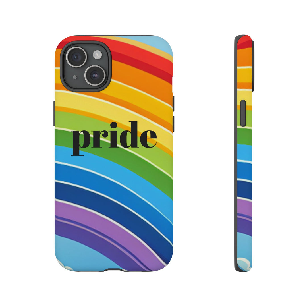 Pride Phone Case - Rainbow Gradient, LGBTQ+ Accessory, Colorful Phone Cover, Unique Gift for Pride Month, Phone Protection