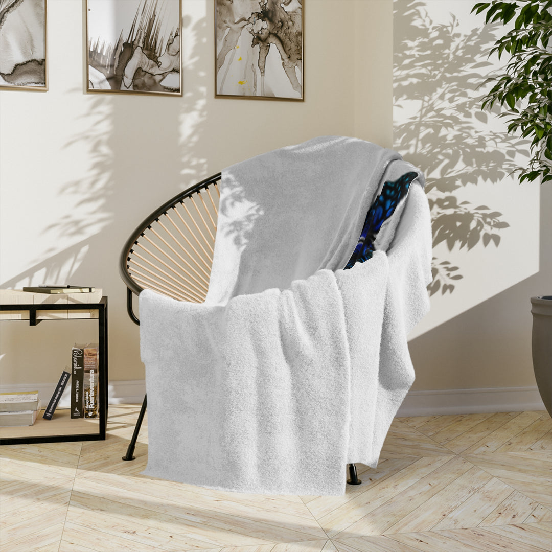 Inspirational Butterfly Microfiber Blanket – Cozy Velveteen Throw for Home Decor and Gifts