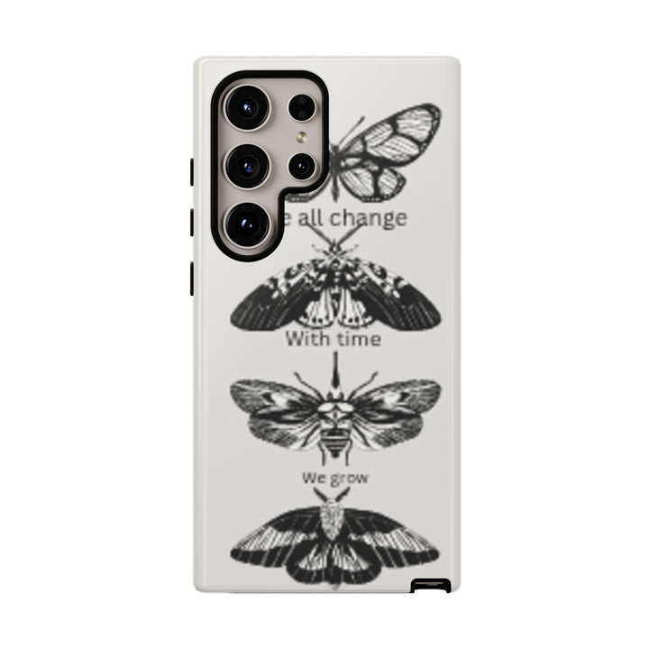 Inspirational Phone Case - We All Change With Time - Tough Cases for Nature Lovers