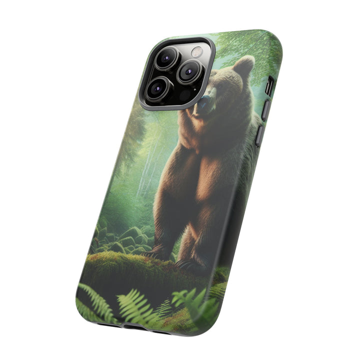 Wildlife Phone Case - Tough Bear Design for Nature Lovers