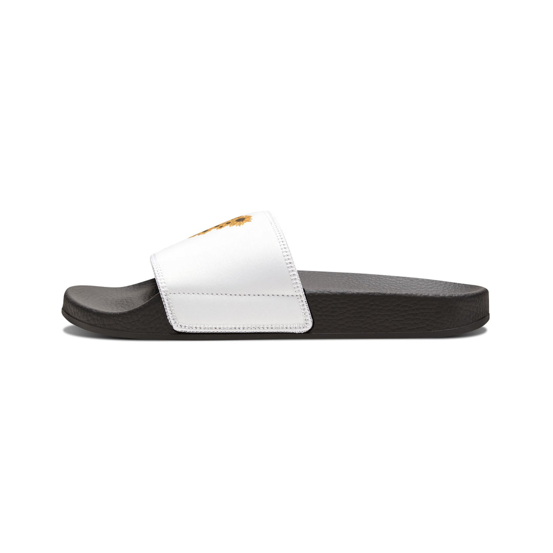 Women's Butterfly & Sunflower Slide Sandals - Comfortable Summer Footwear