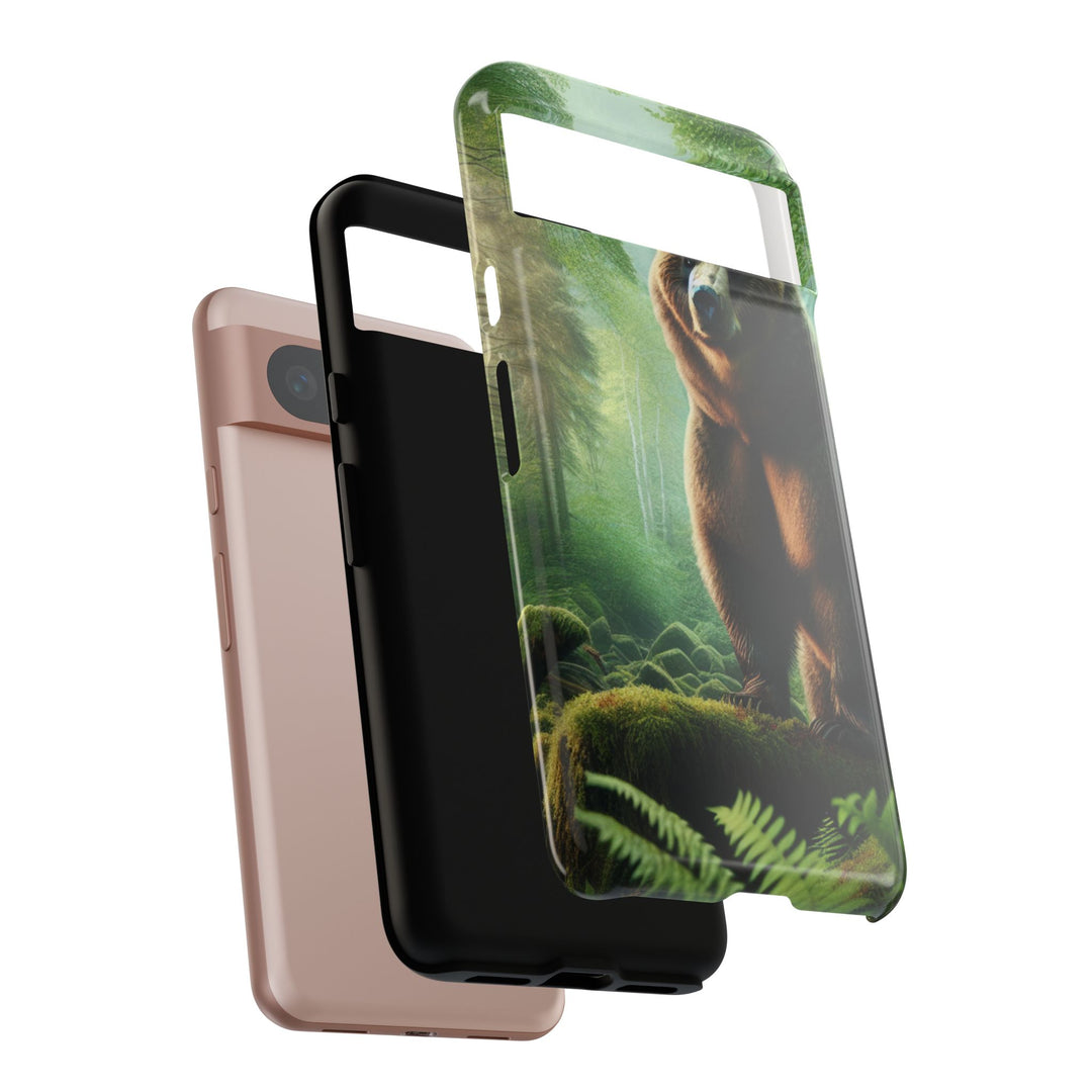 Wildlife Phone Case - Tough Bear Design for Nature Lovers