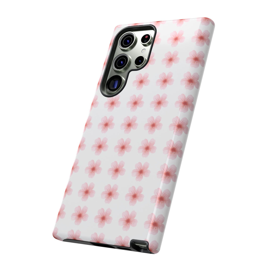 Cherry Blossom Tough Phone Case - Floral Design for Spring & Summer