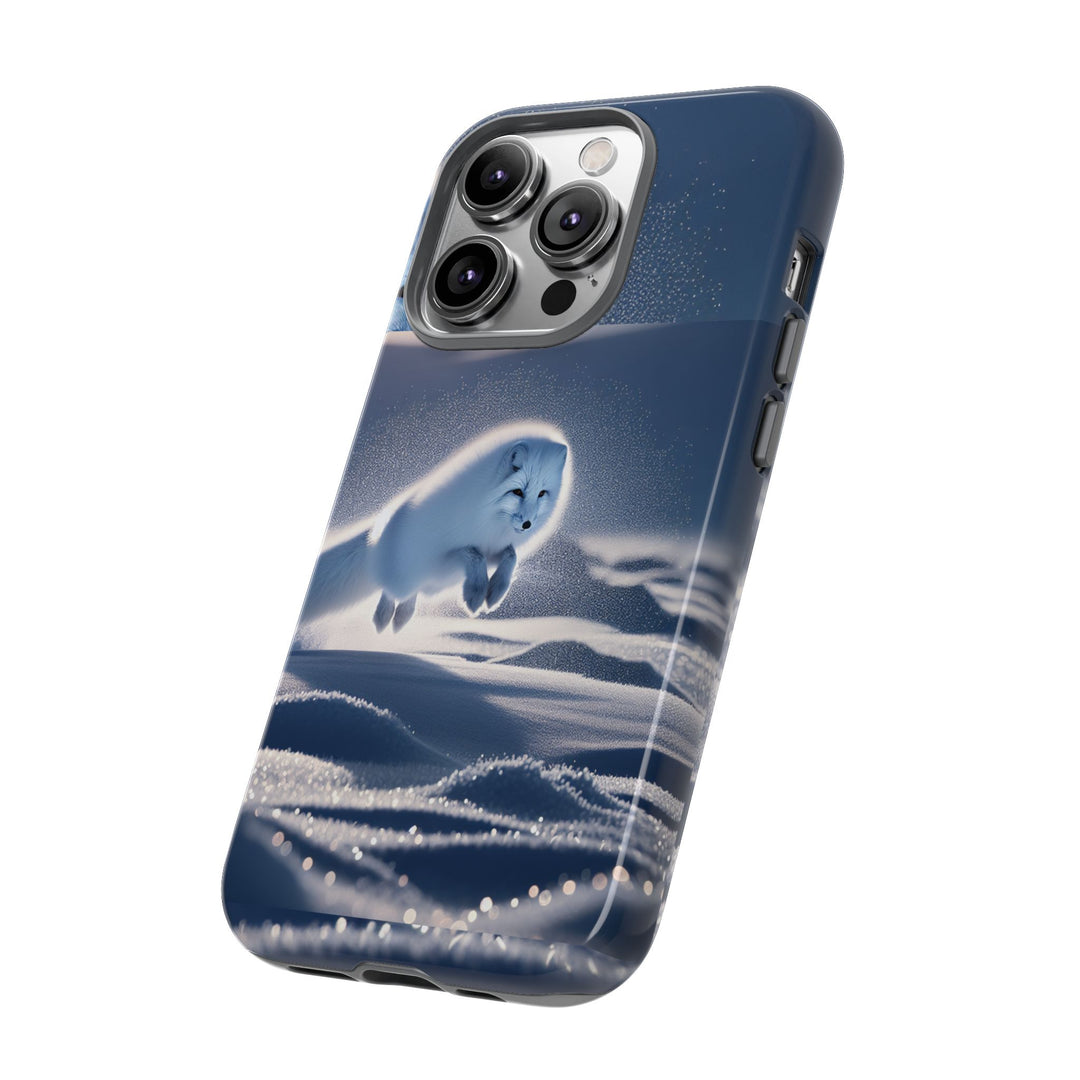 Cute Arctic Fox Phone Case – Tough Protective Cover for Animal Lovers
